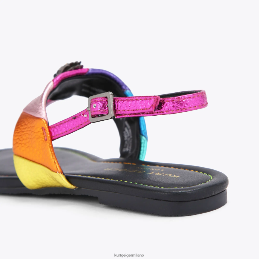 esso Kurt Geiger bambini Sandalo London Mini Kensington T multi/altro 8024FF226 | calzature