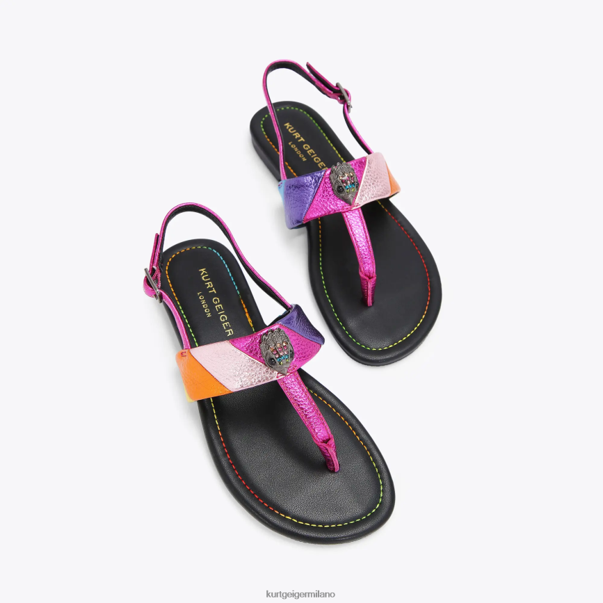 esso Kurt Geiger bambini Sandalo London Mini Kensington T multi/altro 8024FF246 | calzature