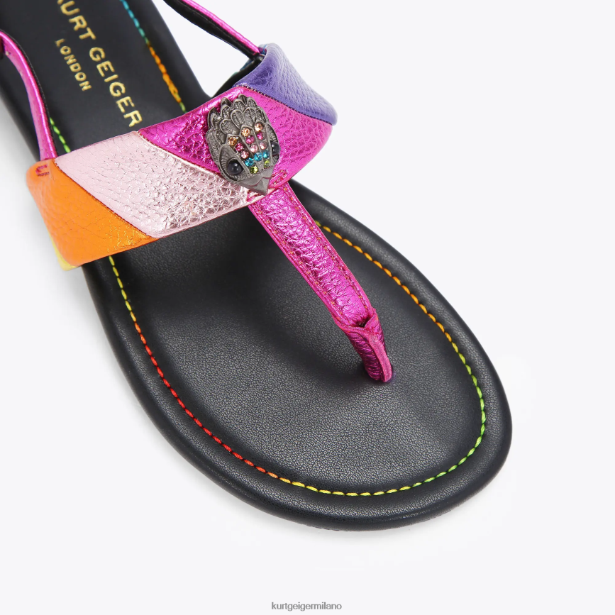 esso Kurt Geiger bambini Sandalo London Mini Kensington T multi/altro 8024FF246 | calzature