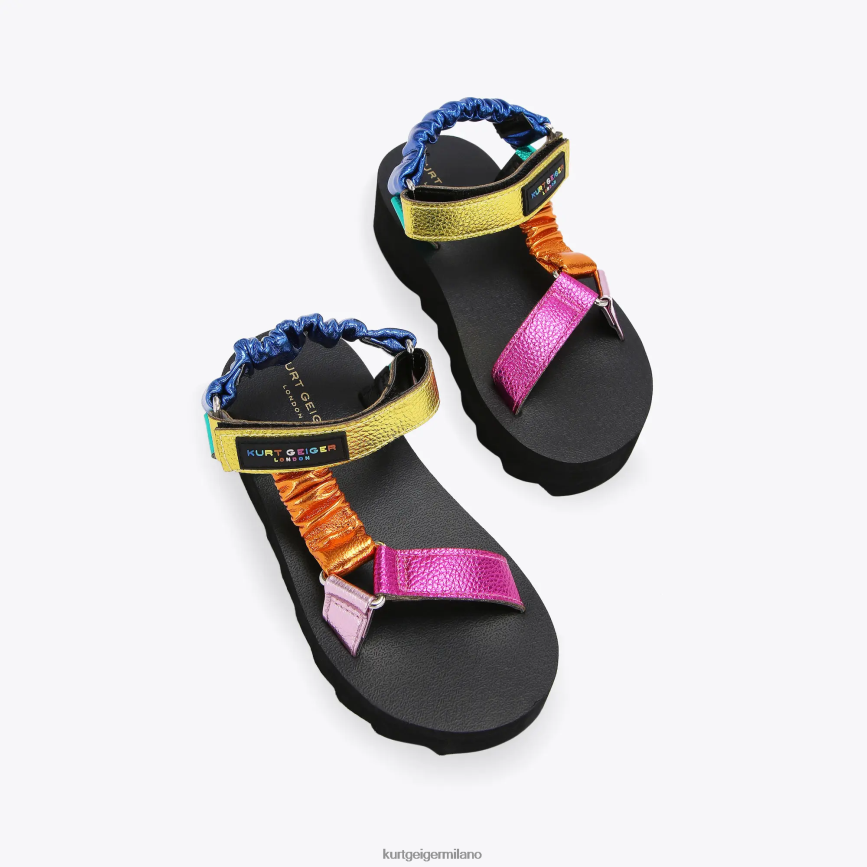 esso Kurt Geiger bambini londra mini orion multi/altro 8024FF223 | calzature