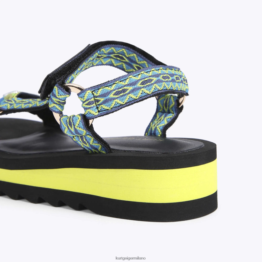 esso Kurt Geiger bambini mini olivia per bambini di londra verde 8024FF488 | calzature