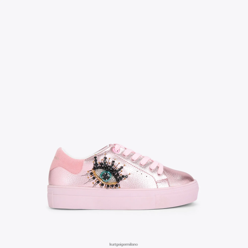esso Kurt Geiger bambini mini laney eye di londra rosa 8024FF482 | calzature