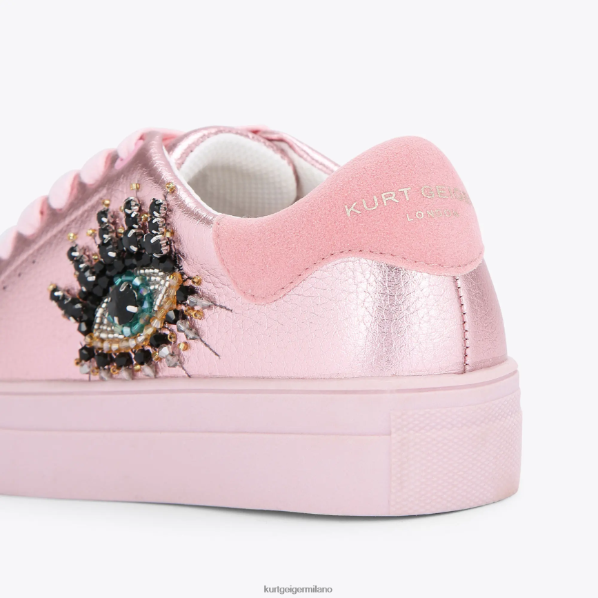 esso Kurt Geiger bambini mini laney eye di londra rosa 8024FF482 | calzature