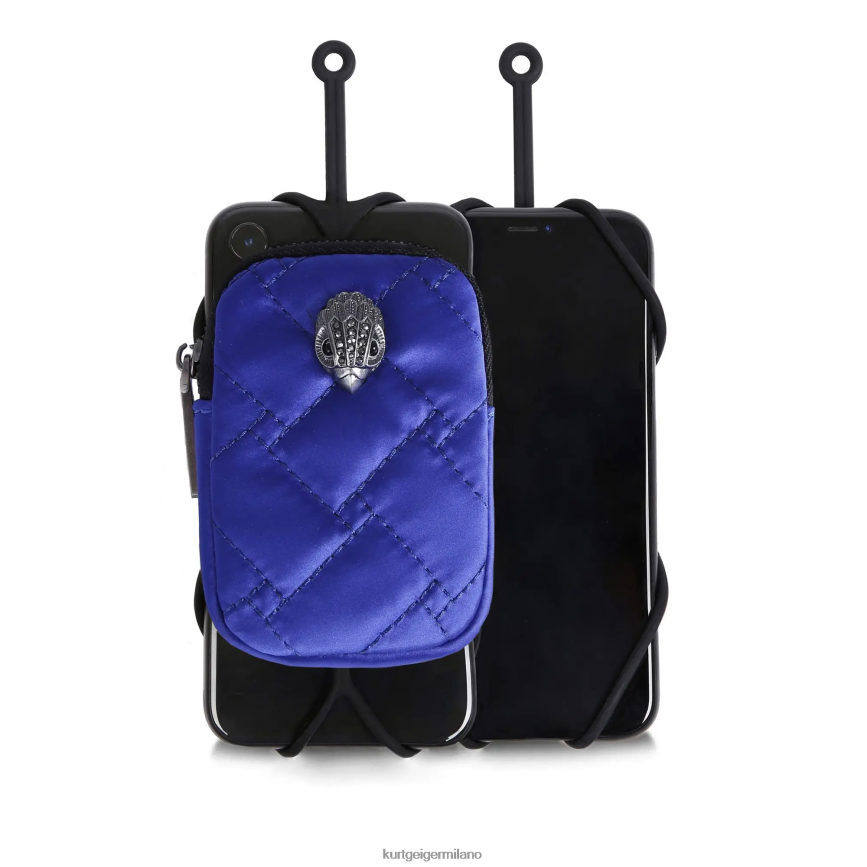 esso Kurt Geiger donne Porta cellulare London Eagle blu 8024FF536 | Accessori