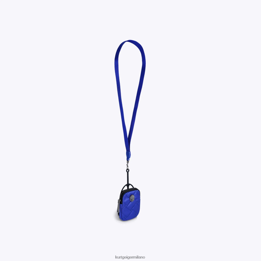 esso Kurt Geiger donne Porta cellulare London Eagle blu 8024FF536 | Accessori