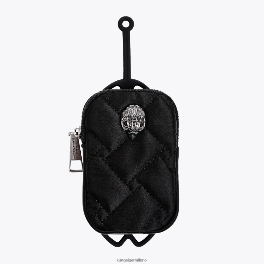 esso Kurt Geiger donne Porta cellulare London Eagle combinazione nera 8024FF537 | Accessori