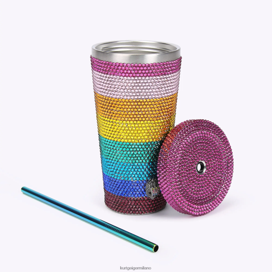 esso Kurt Geiger donne bicchiere di cristallo di Londra multi/altro 8024FF210 | Accessori