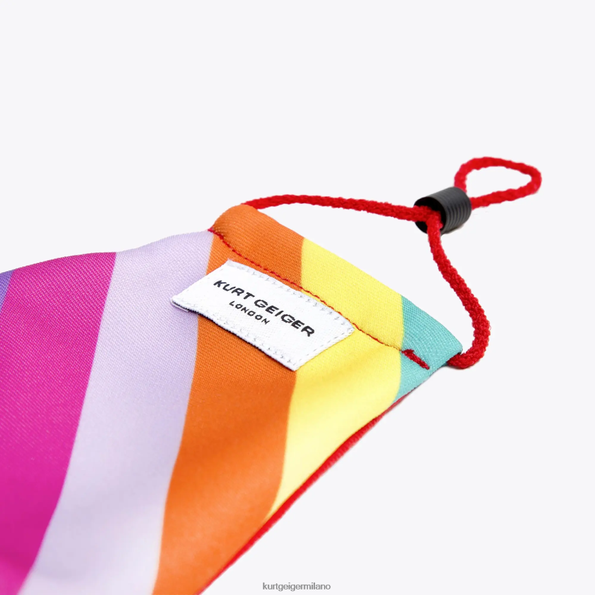 esso Kurt Geiger donne maschera arcobaleno di Londra multi/altro 8024FF207 | Accessori