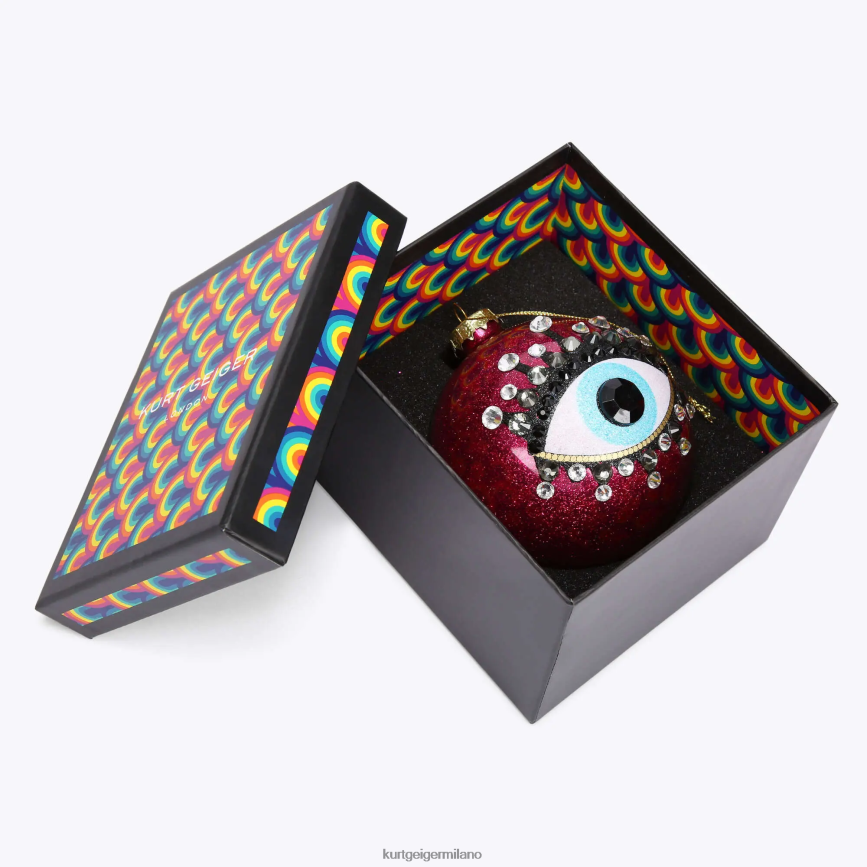 esso Kurt Geiger donne ornamento natalizio del London Eye fucsia 8024FF503 | Accessori