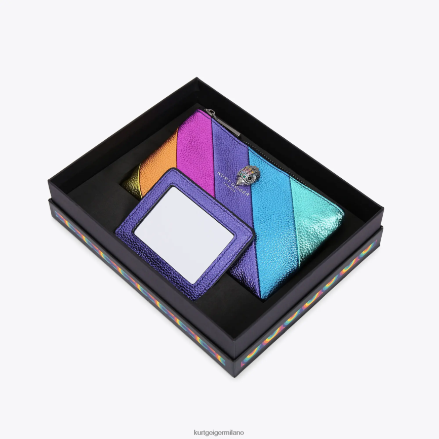 esso Kurt Geiger donne set regalo con custodia London Eagle multi/altro 8024FF157 | Accessori