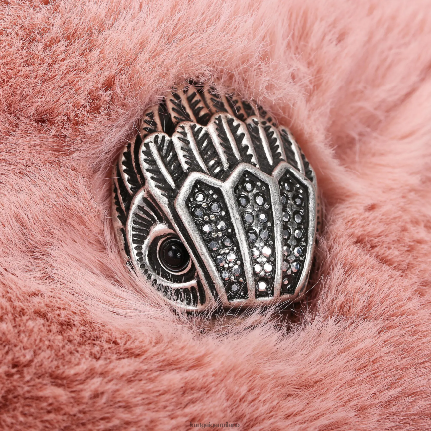 esso Kurt Geiger donne cappello da pescatore di papavero londinese rosa 8024FF507 | Accessori