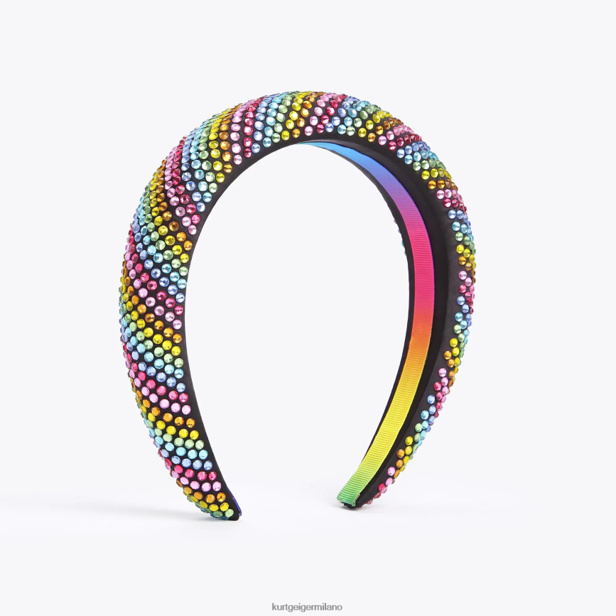 esso Kurt Geiger donne fascia di cristallo di Londra multi/altro 8024FF149 | Accessori