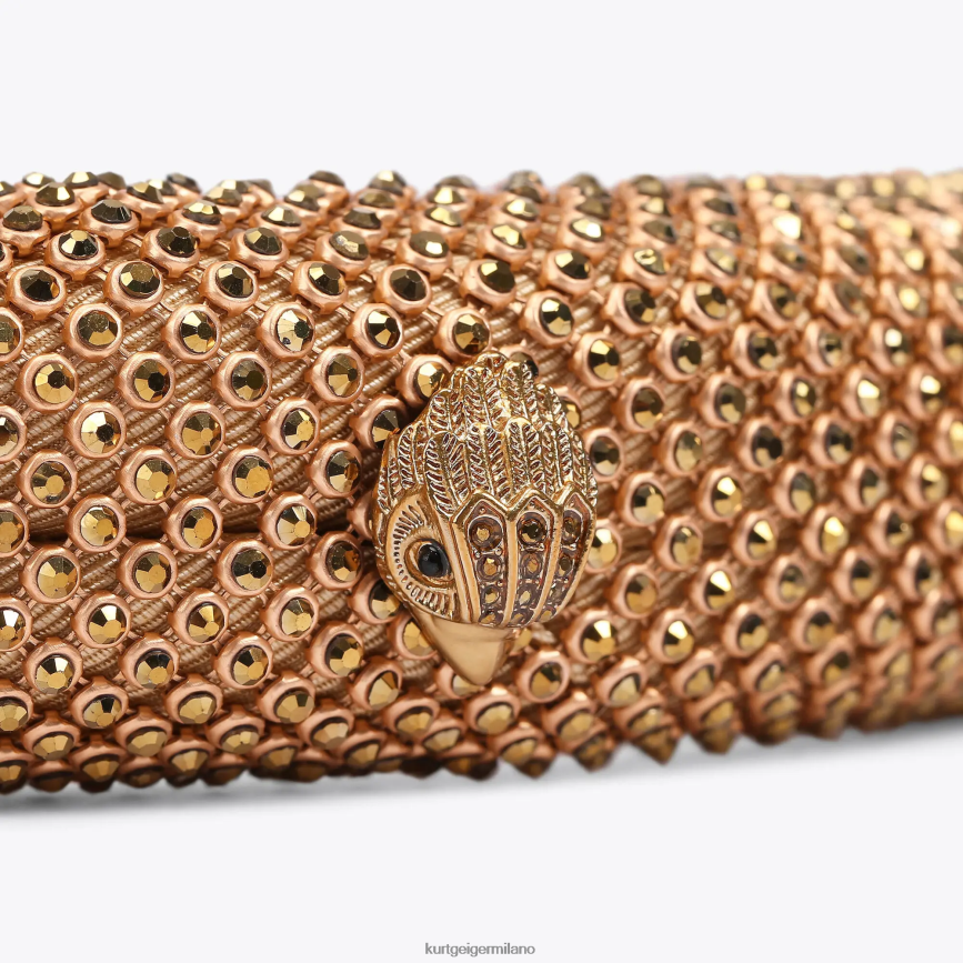 esso Kurt Geiger donne fascia di cristallo di Londra oro 8024FF515 | Accessori