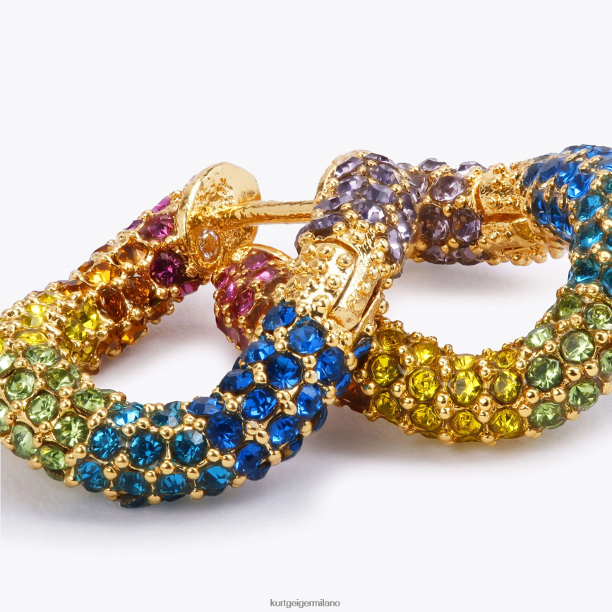 esso Kurt Geiger donne Abbracci di London Rainbow Link multi/altro 8024FF244 | Accessori