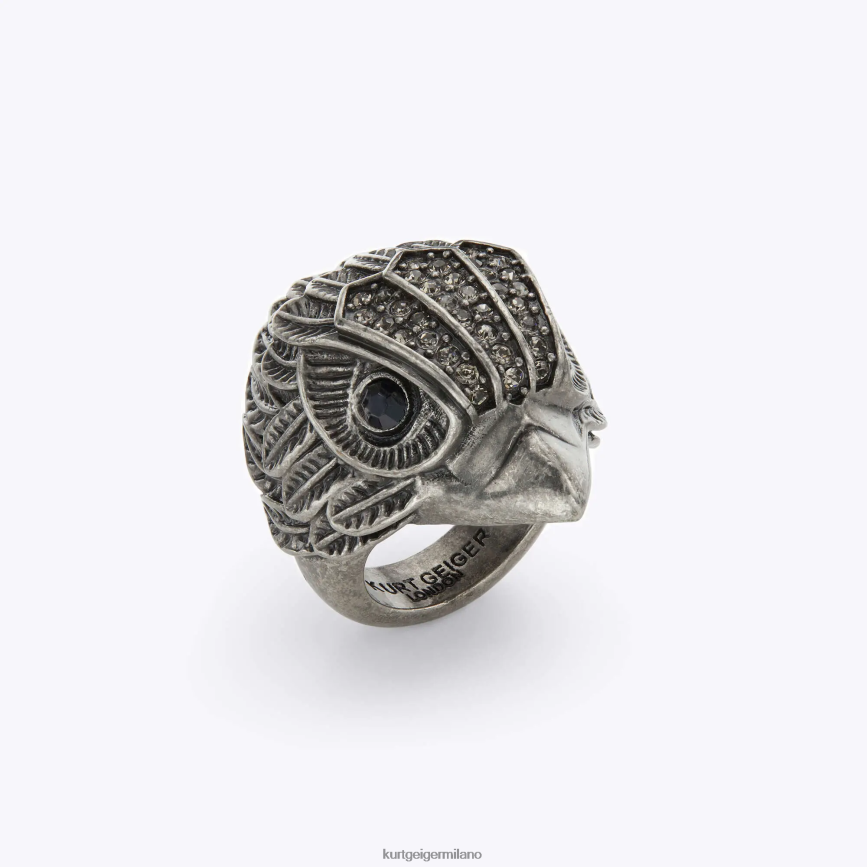 esso Kurt Geiger donne Anello grosso London Eagle XL canna di fucile 8024FF586 | Accessori