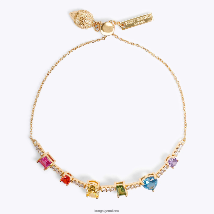 esso Kurt Geiger donne Bracciale London Rainbow Mix multi/altro 8024FF248 | Accessori