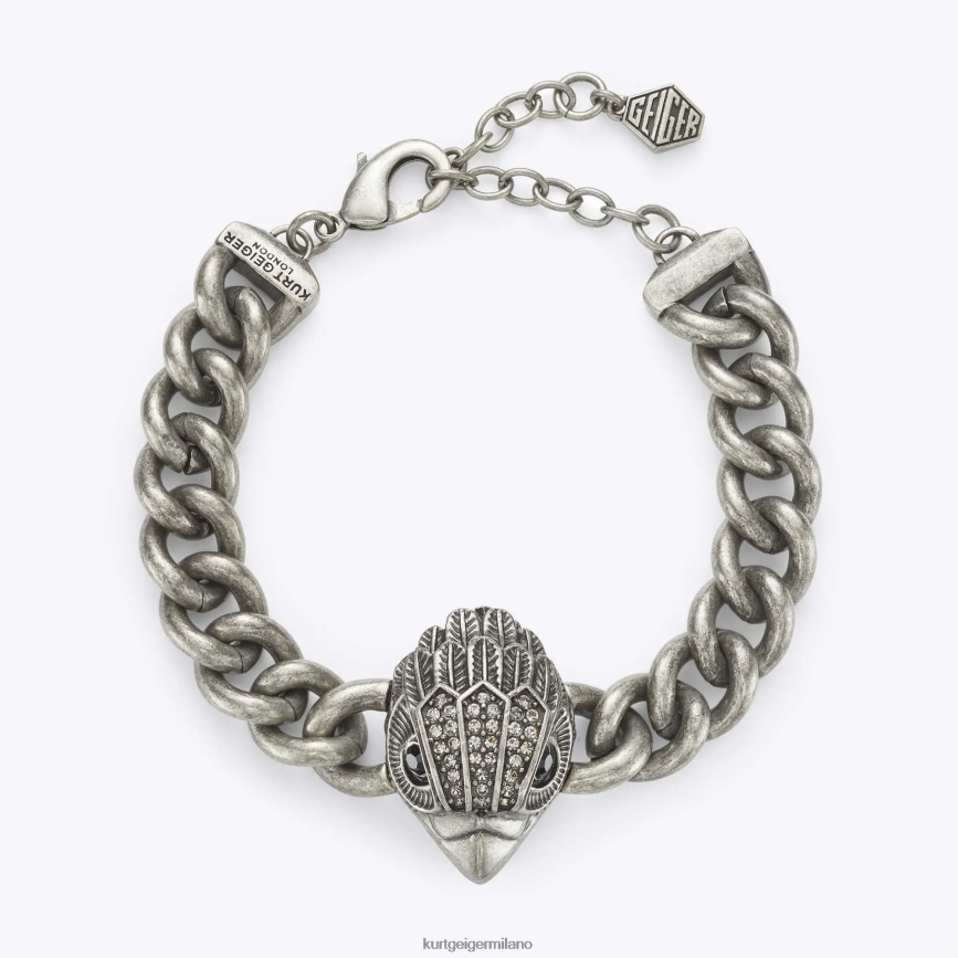 esso Kurt Geiger donne Bracciale grosso London Eagle XL canna di fucile 8024FF585 | Accessori