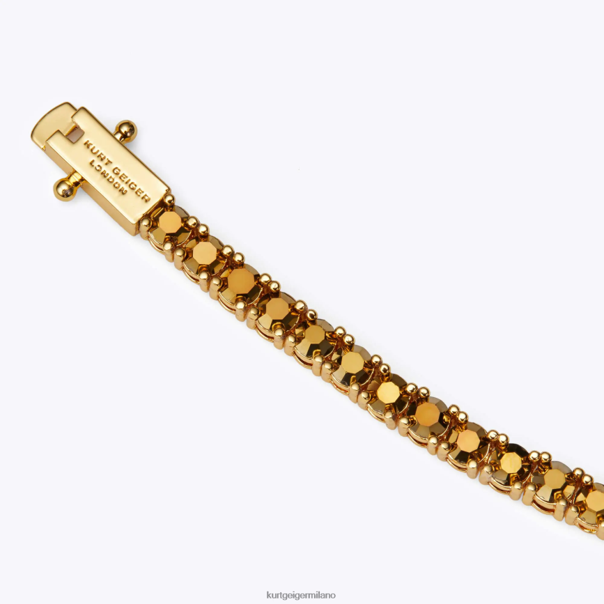 esso Kurt Geiger donne Bracciale tennis London Eagle oro 8024FF545 | Accessori