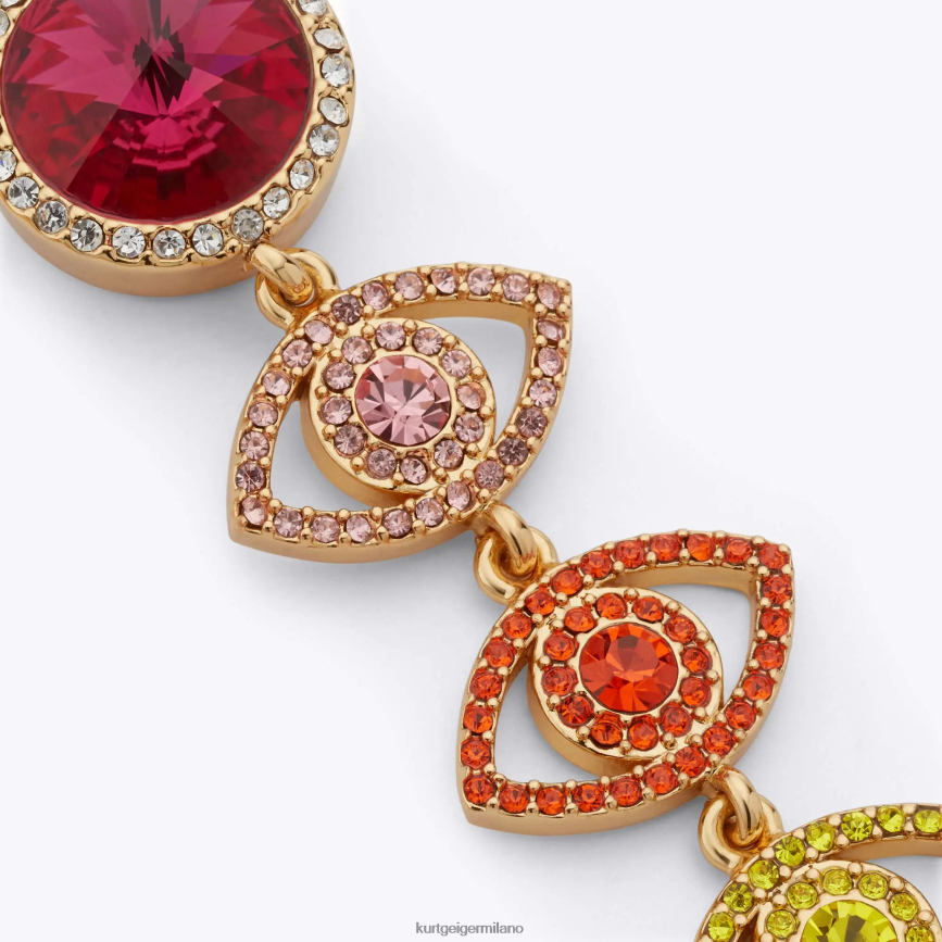 esso Kurt Geiger donne Orecchini pendenti London Evil Eye oro 8024FF587 | Accessori