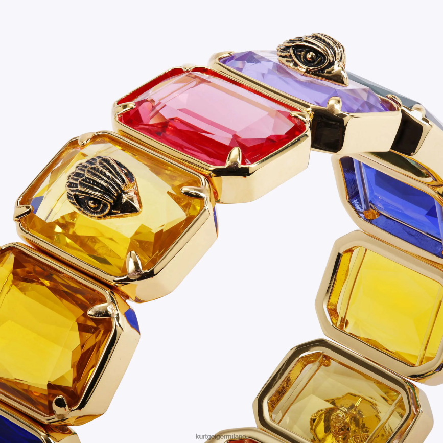 esso Kurt Geiger donne braccialetto rettangolare in pietra di Londra altro 8024FF253 | Accessori