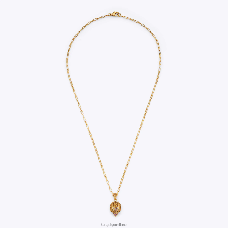 esso Kurt Geiger donne collana con aquila pavè di Londra oro 8024FF548 | Accessori