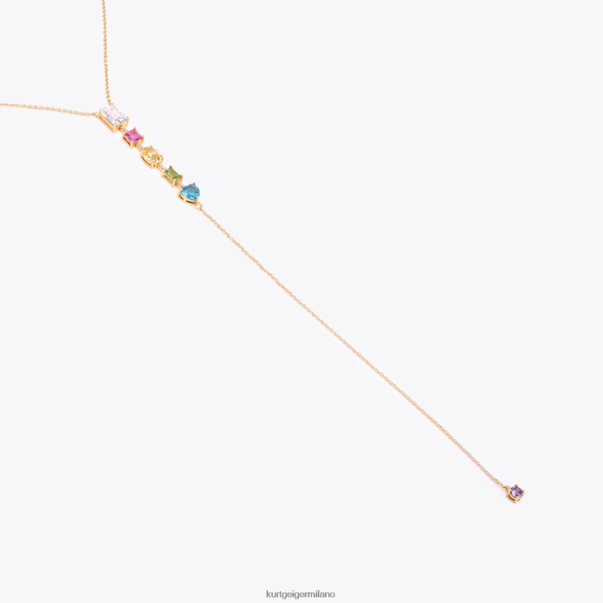 esso Kurt Geiger donne collana mix arcobaleno di Londra multi/altro 8024FF239 | Accessori