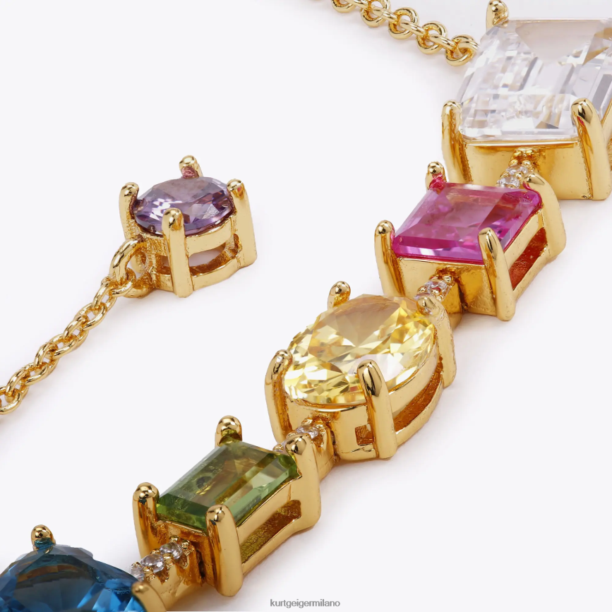 esso Kurt Geiger donne collana mix arcobaleno di Londra multi/altro 8024FF239 | Accessori