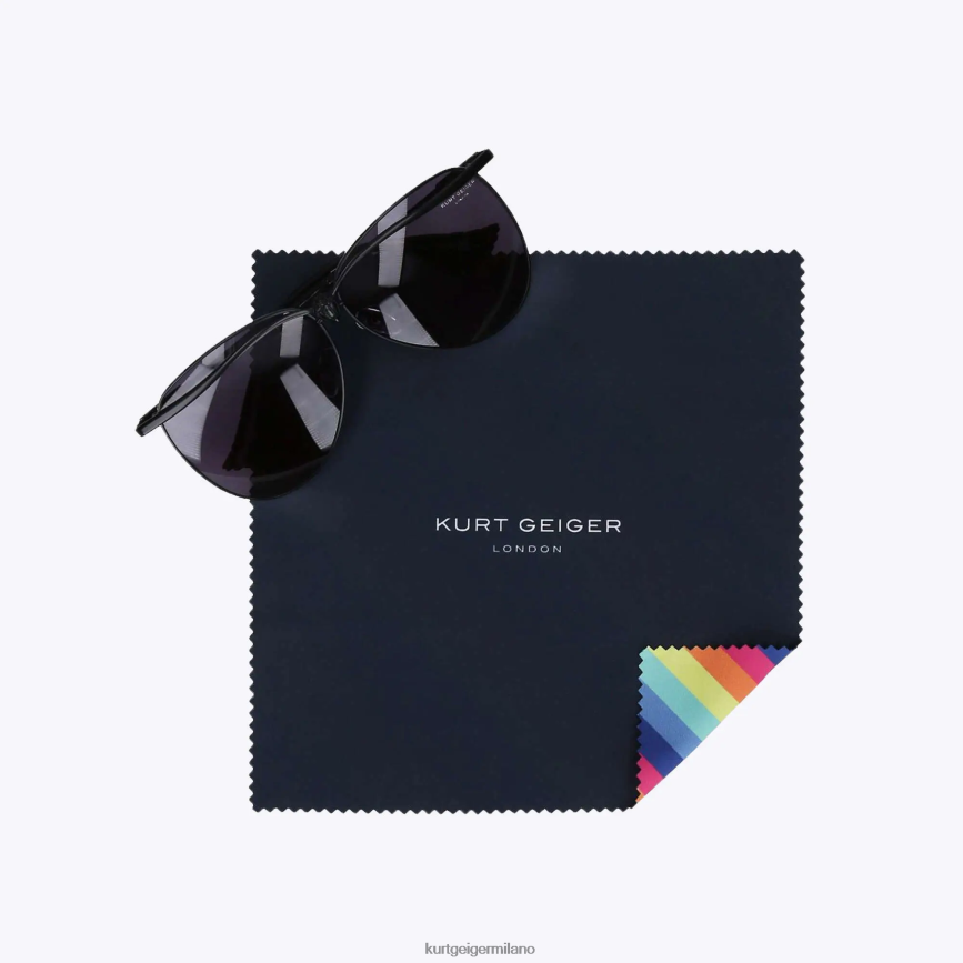 esso Kurt Geiger donne Occhiali da sole da aviatore London Eagle nero 8024FF465 | Accessori