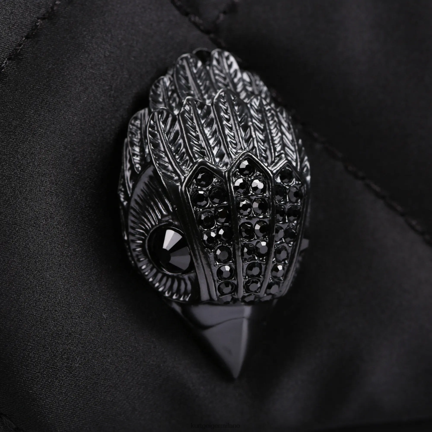 esso Kurt Geiger donne Borsa multicamera riciclata London altro nero 8024FF277 | borse