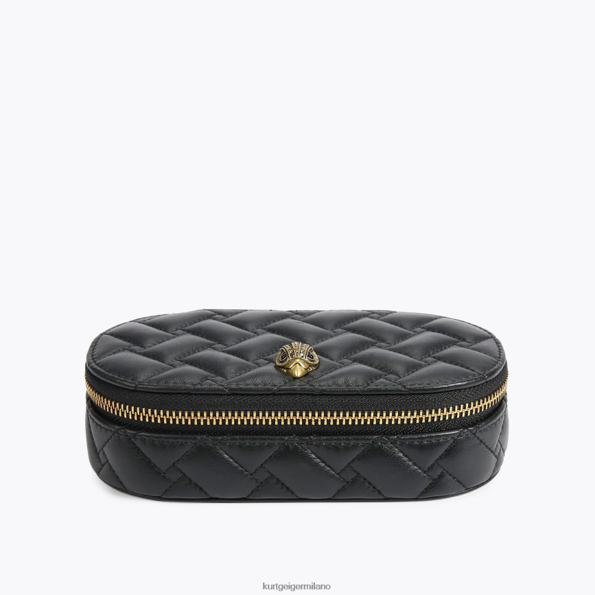 esso Kurt Geiger donne Portagioielli London Kensington nero 8024FF561 | borse