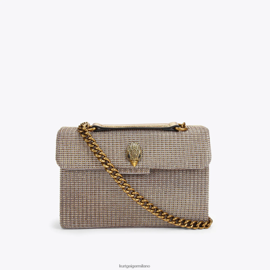 esso Kurt Geiger donne Borsa Kensington in tessuto London beige 8024FF67 | borse