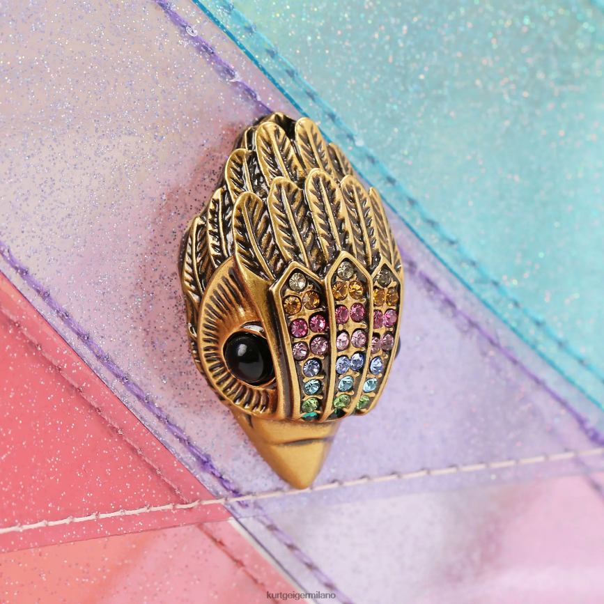 esso Kurt Geiger donne Borsa London in vinile Kensington multi/altro 8024FF4 | borse