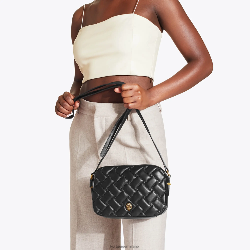 esso Kurt Geiger donne Borsa a tracolla London Kensington nero 8024FF70 | borse