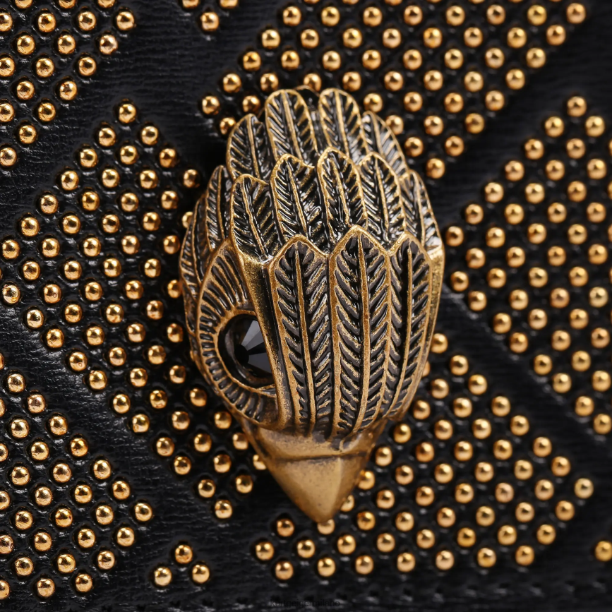 esso Kurt Geiger donne Borsa a tracolla London Shoreditch altro nero 8024FF118 | borse