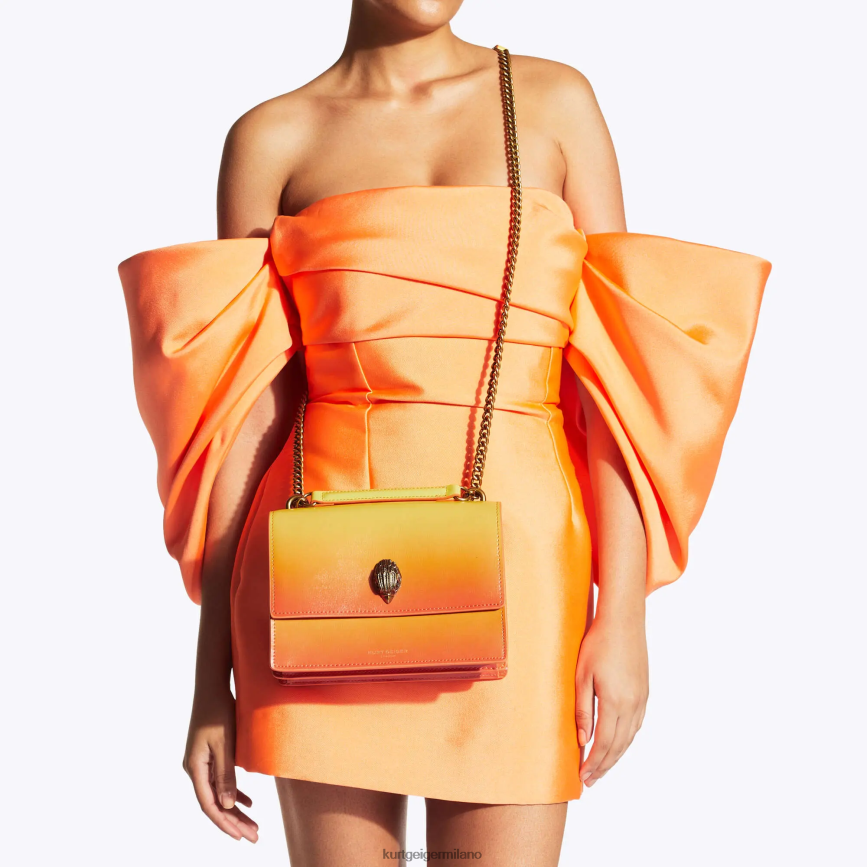 esso Kurt Geiger donne Borsa a tracolla London Shoreditch giallo 8024FF119 | borse