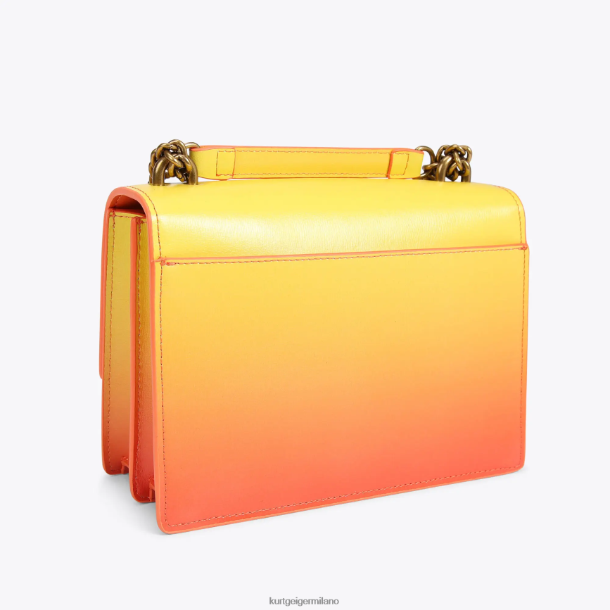 esso Kurt Geiger donne Borsa a tracolla London Shoreditch giallo 8024FF119 | borse