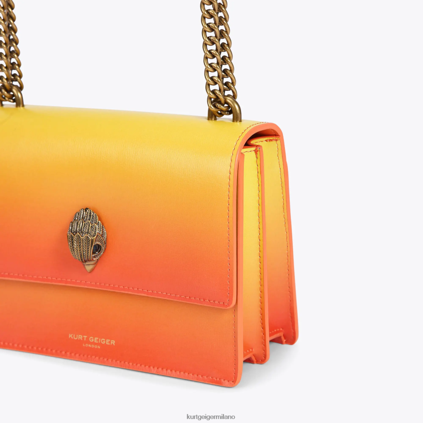 esso Kurt Geiger donne Borsa a tracolla London Shoreditch giallo 8024FF119 | borse