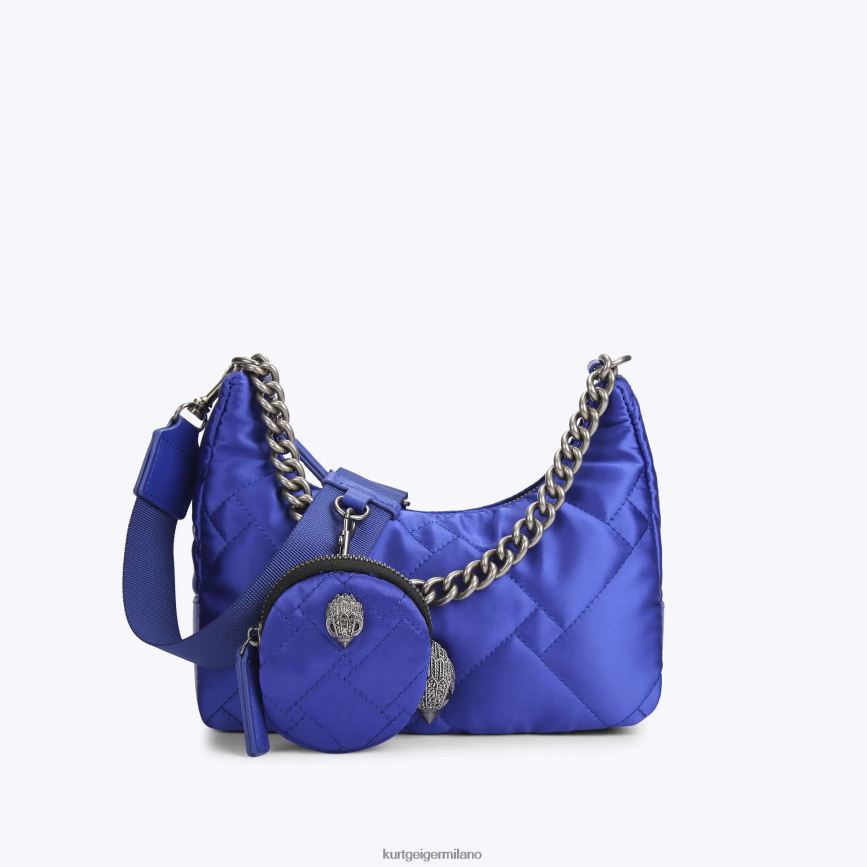 esso Kurt Geiger donne Borsa a tracolla multipla London blu 8024FF284 | borse