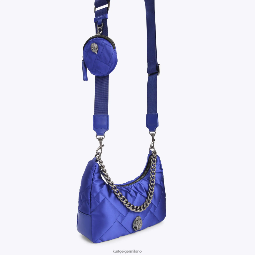 esso Kurt Geiger donne Borsa a tracolla multipla London blu 8024FF284 | borse