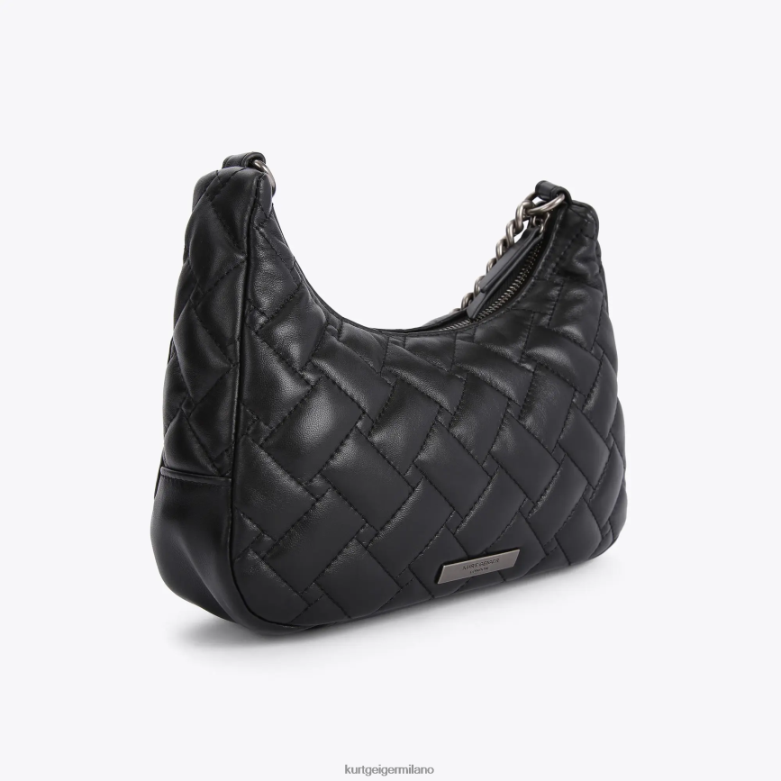 esso Kurt Geiger donne Borsa a tracolla multipla in pelle London combinazione nera 8024FF278 | borse