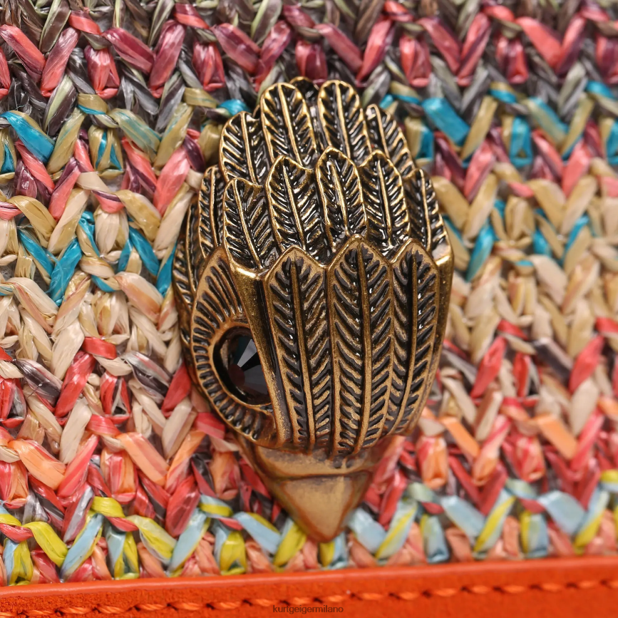 esso Kurt Geiger donne Borsa a tracolla piccola London Shoreditch arancia 8024FF113 | borse