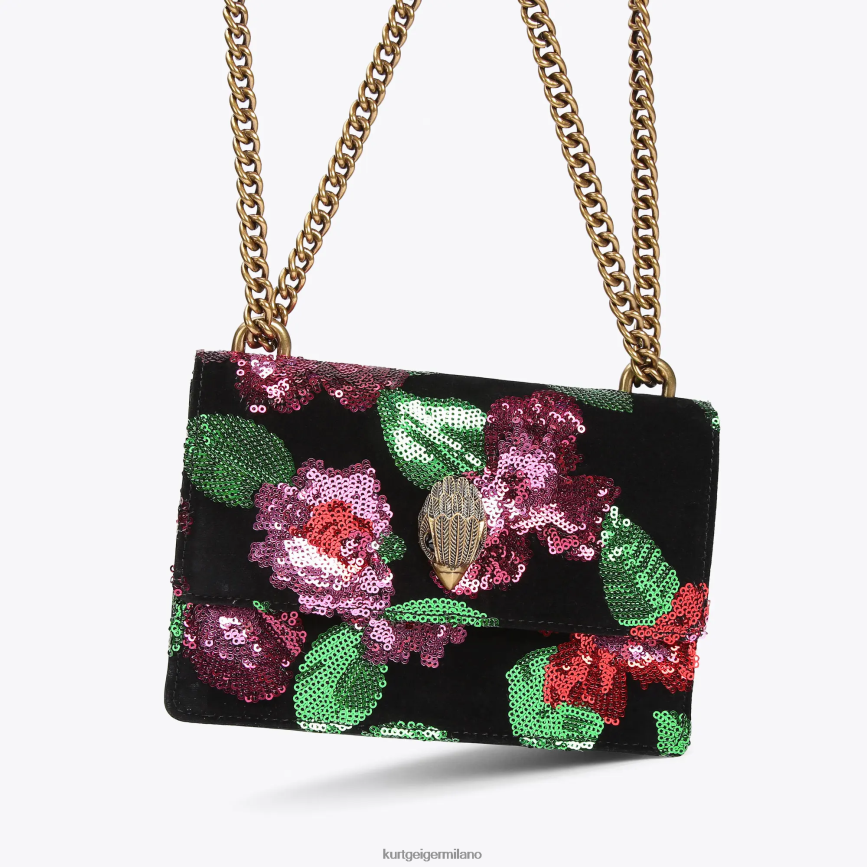 esso Kurt Geiger donne Borsa a tracolla piccola London Shoreditch fucsia 8024FF127 | borse