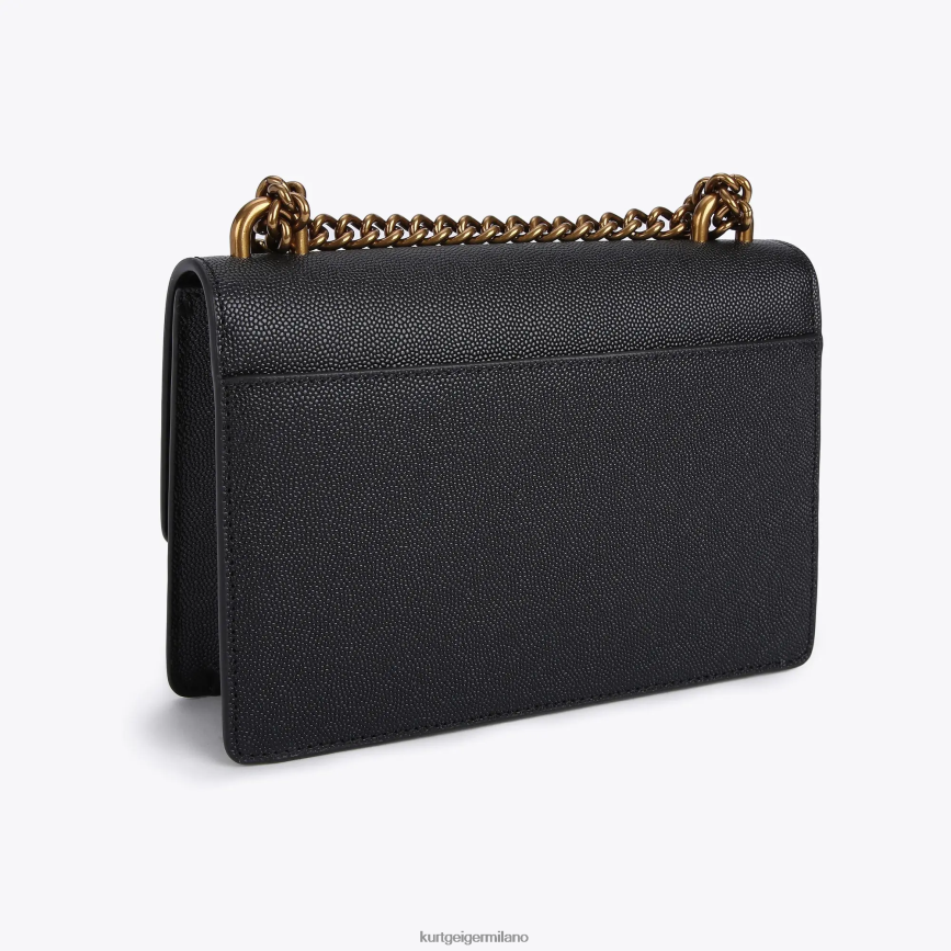 esso Kurt Geiger donne Borsa a tracolla piccola London Shoreditch nero 8024FF134 | borse