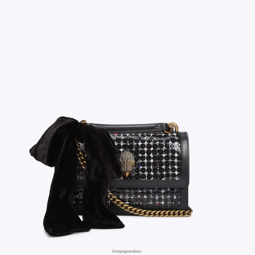 esso Kurt Geiger donne Borsa a tracolla piccola London Shoreditch nero 8024FF140 | borse