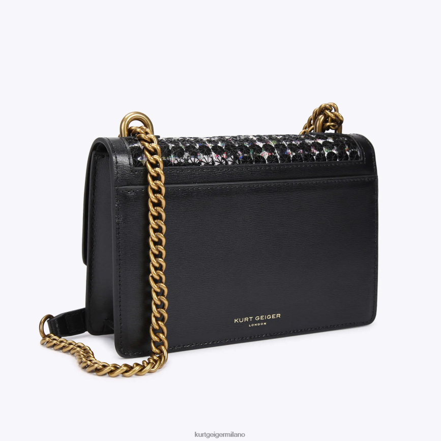 esso Kurt Geiger donne Borsa a tracolla piccola London Shoreditch nero 8024FF140 | borse