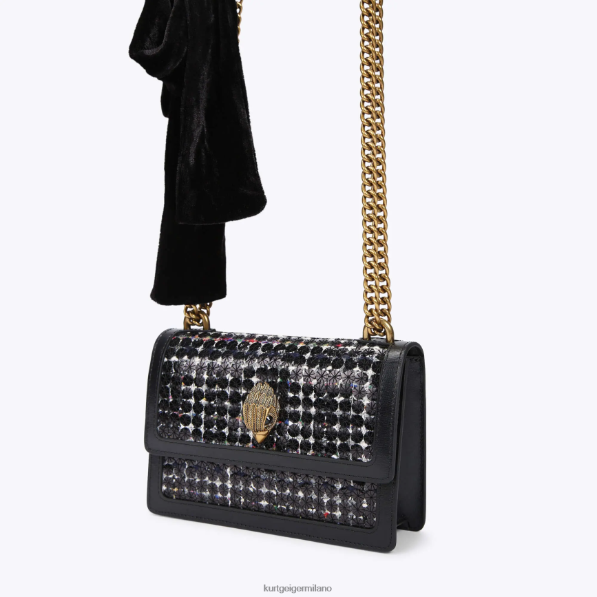 esso Kurt Geiger donne Borsa a tracolla piccola London Shoreditch nero 8024FF140 | borse