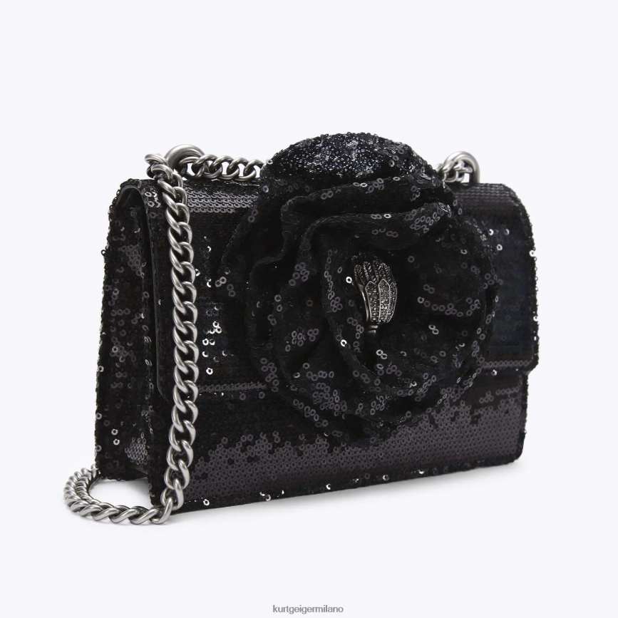 esso Kurt Geiger donne Borsa a tracolla piccola London Shoreditch nero 8024FF144 | borse