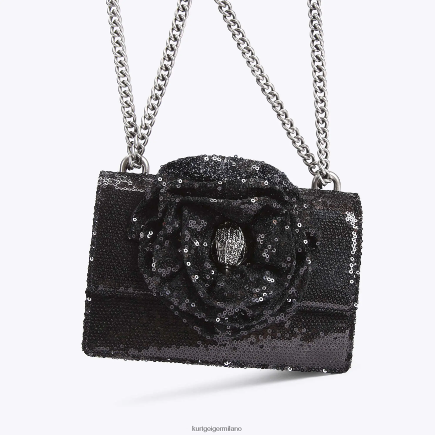 esso Kurt Geiger donne Borsa a tracolla piccola London Shoreditch nero 8024FF144 | borse