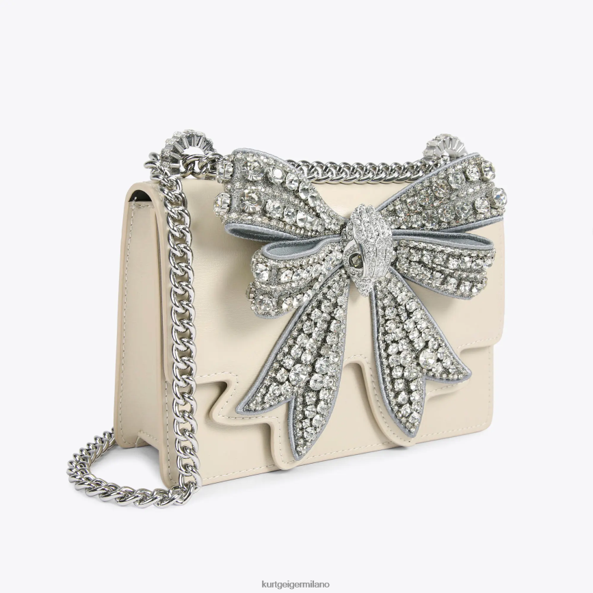 esso Kurt Geiger donne Borsa a tracolla piccola London Shoreditch osso 8024FF137 | borse