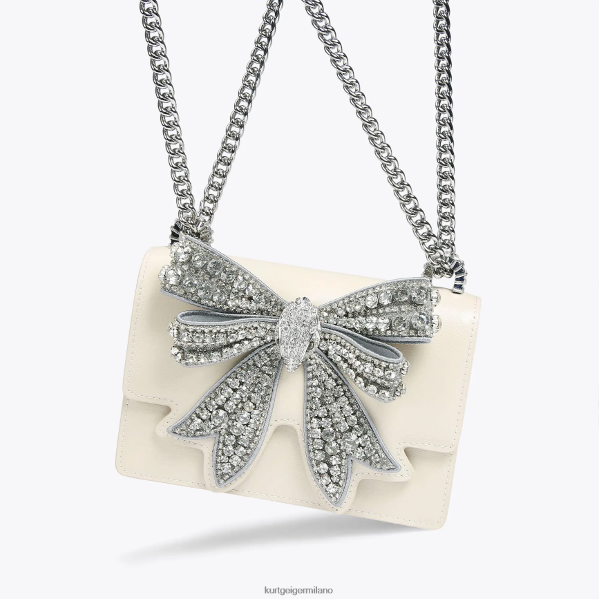 esso Kurt Geiger donne Borsa a tracolla piccola London Shoreditch osso 8024FF137 | borse